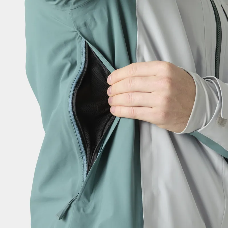 Helly Hansen Courchevel Mens Ski Jacket - Grey Fog-2