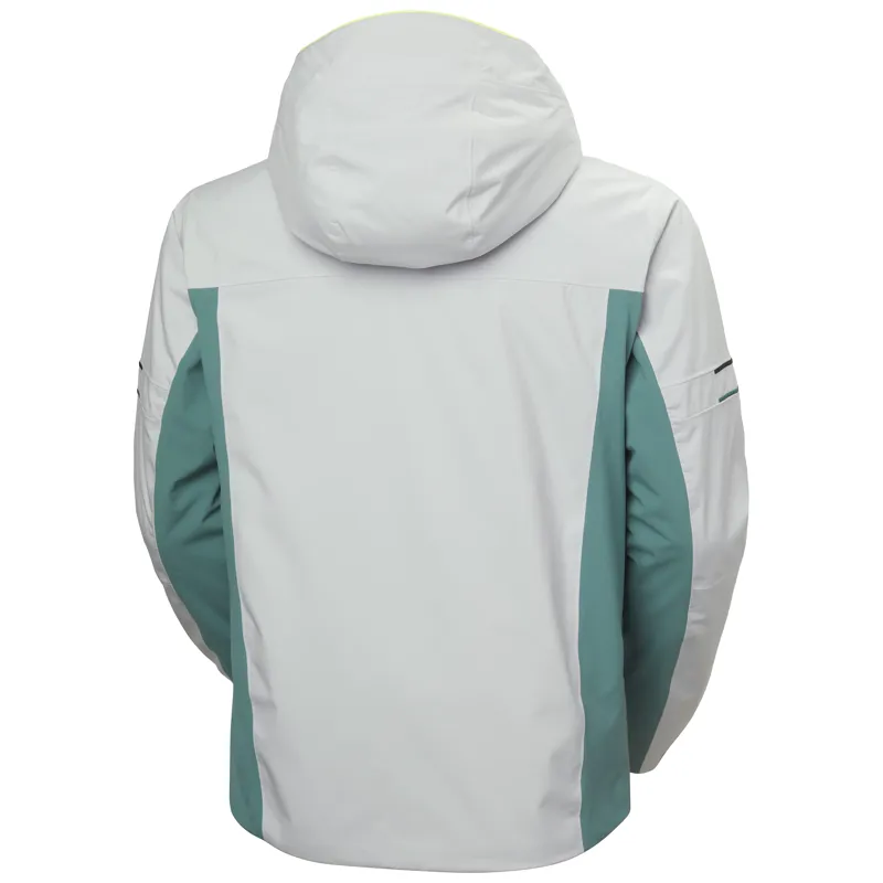 Helly Hansen Courchevel Mens Ski Jacket - Grey Fog-1