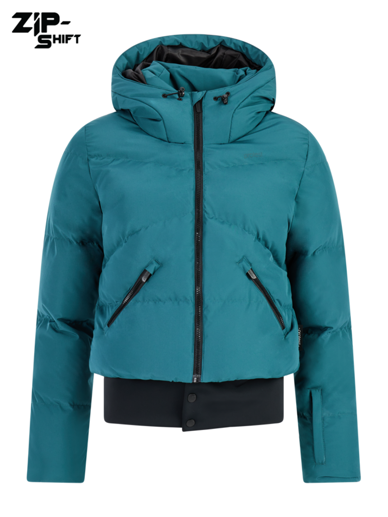 Protest Preppy Womens Ski Jacket - Rainstorm Blue