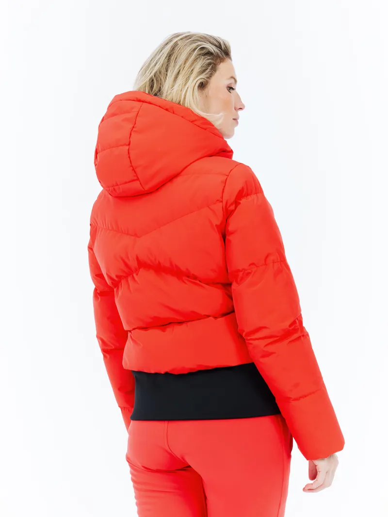 Protest Preppy Womens Ski Jacket - Poppy Red-3