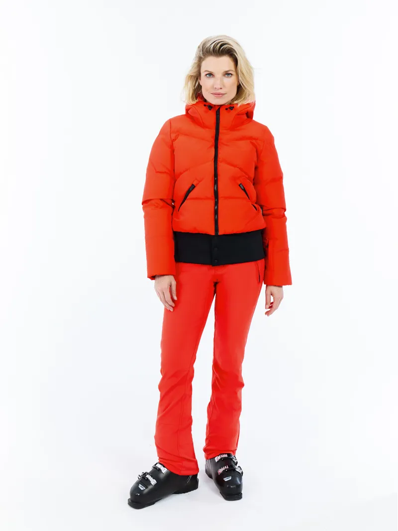 Protest Preppy Womens Ski Jacket - Poppy Red-2