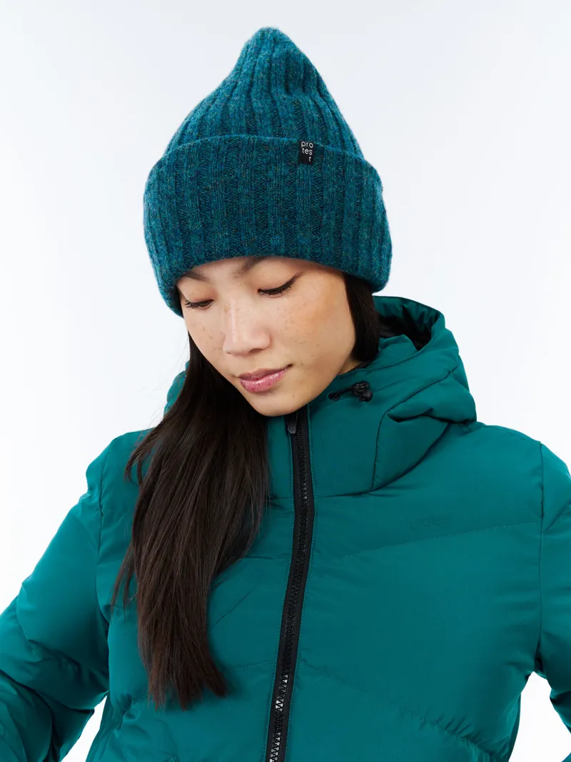 Protest Preppy Womens Ski Jacket - Rainstorm Blue-1