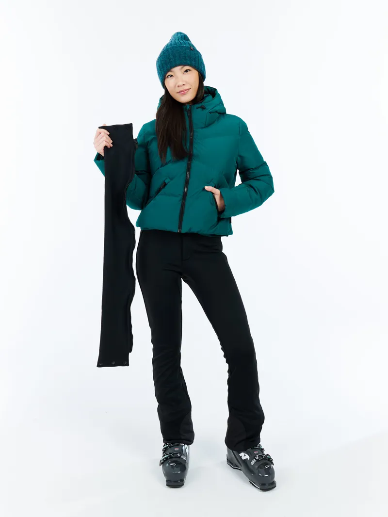 Protest Preppy Womens Ski Jacket - Rainstorm Blue-2