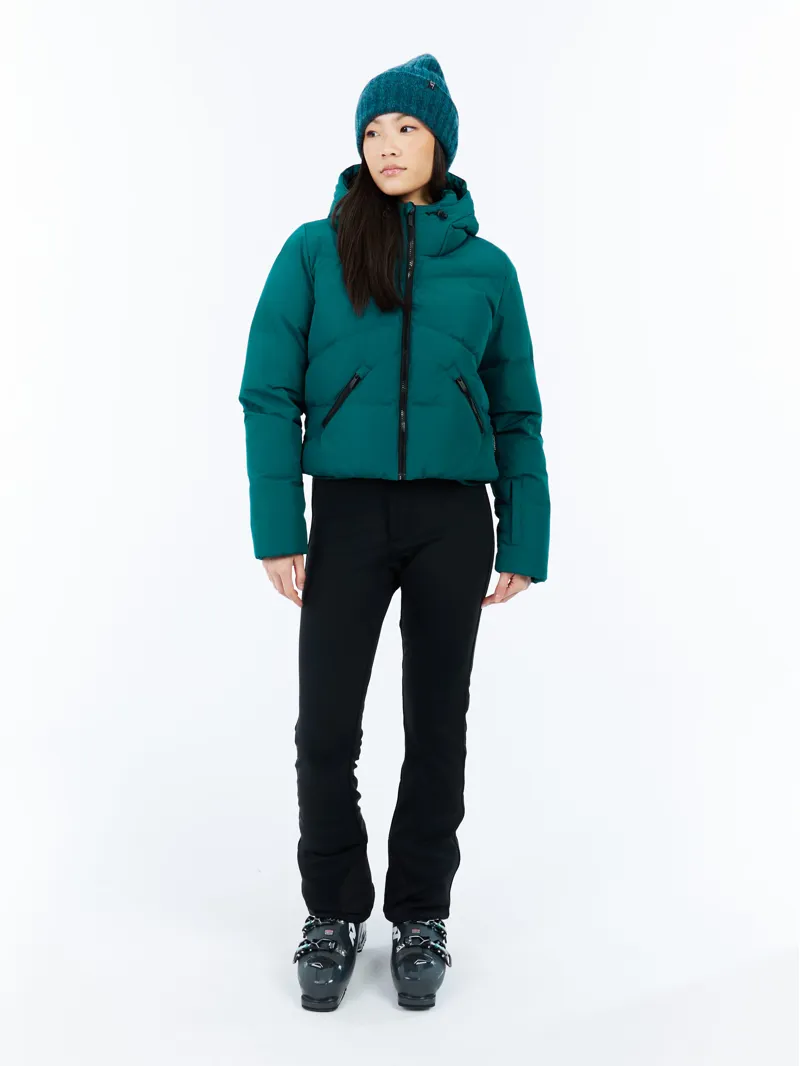 Protest Preppy Womens Ski Jacket - Rainstorm Blue-4