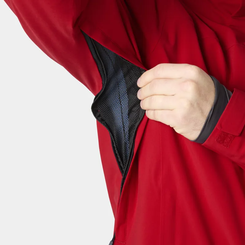 Helly Hansen Alpha Lifaloft Mens Ski Jacket - Red-3