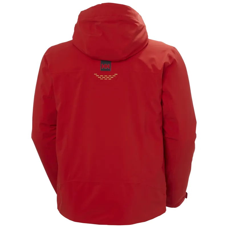 Helly Hansen Alpha Lifaloft Mens Ski Jacket - Red-1
