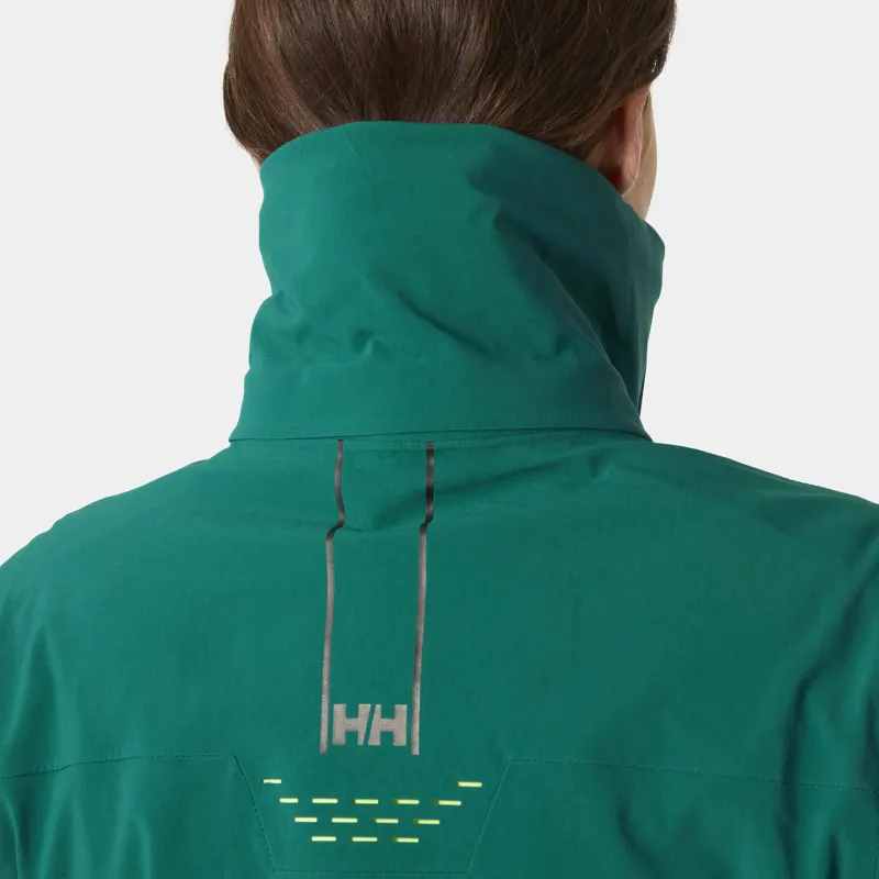 Helly Hansen Alphelia LifaLoft Womens Ski Jacket - Emerald Green-1