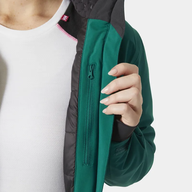 Helly Hansen Alphelia Womens Ski Jacket Emerald Green