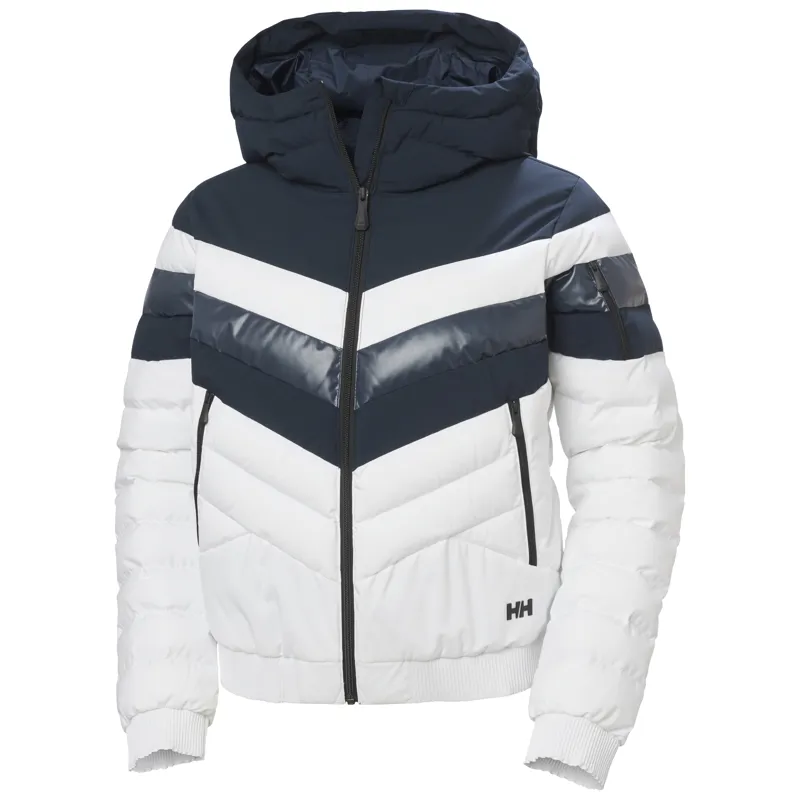 Helly Hansen Imperial Short Puffy Womens Ski Jacket - Navy