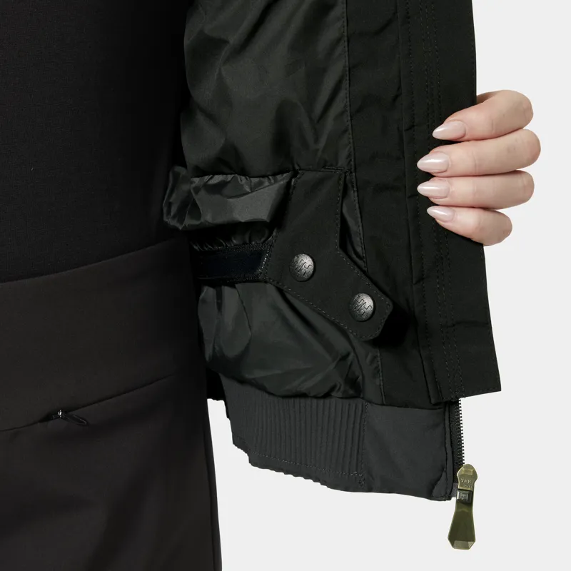 Helly Hansen Imperial Short Puffy Womens Ski Jacket - Black-5