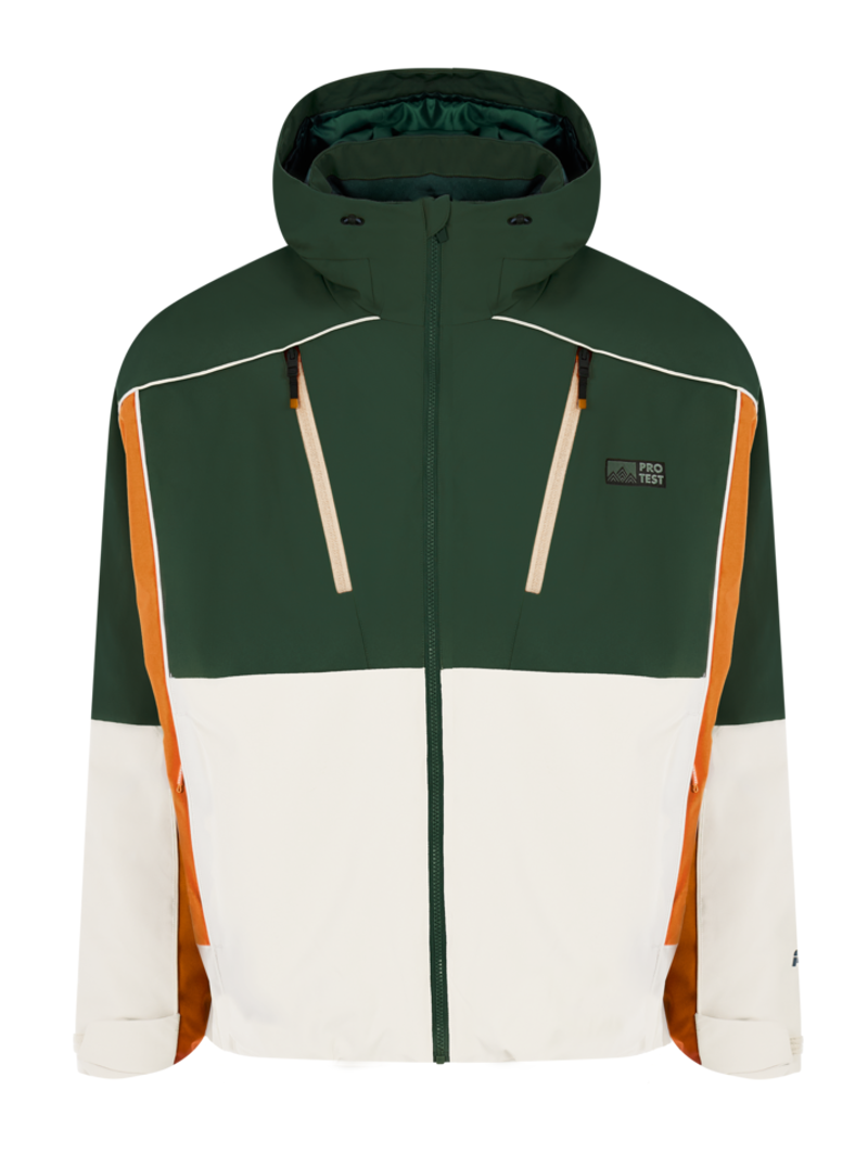 Protest Elgin Mens Ski Jacket - Kale Green