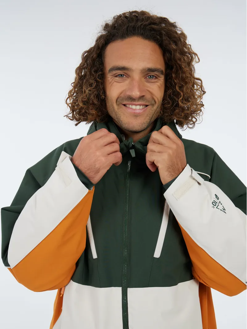 Protest Elgin Mens Ski Jacket - Kale Green-1