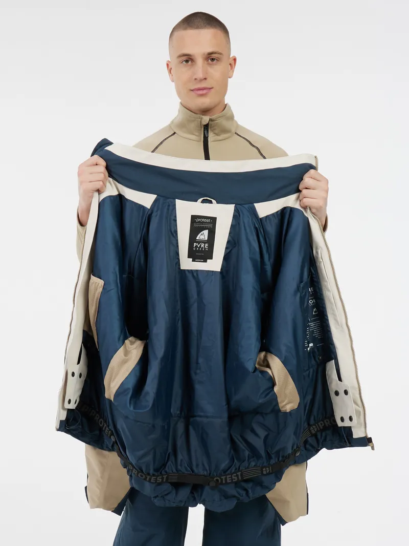 Protest Elgin Mens Ski Jacket - Twilight Navy-9