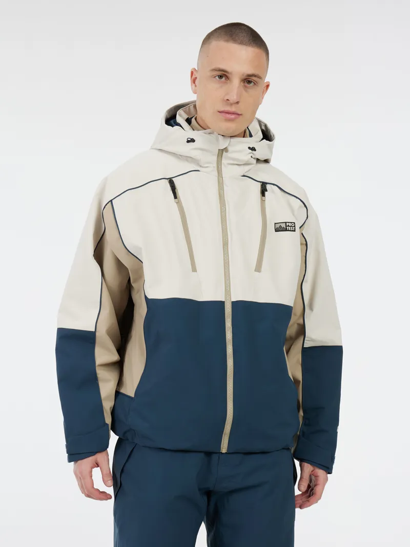 Protest Elgin Mens Ski Jacket - Twilight Navy-1
