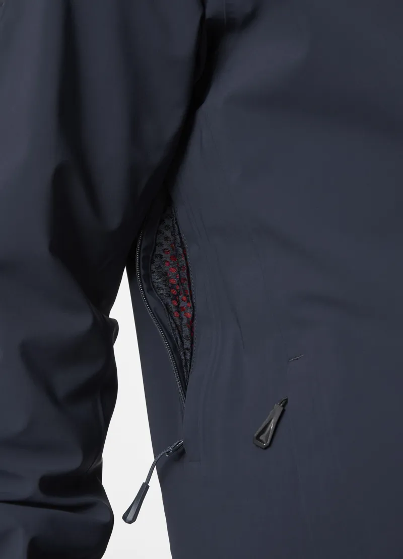 Helly Hansen Swift 3L Mens Shell Jacket - Navy Blue-3