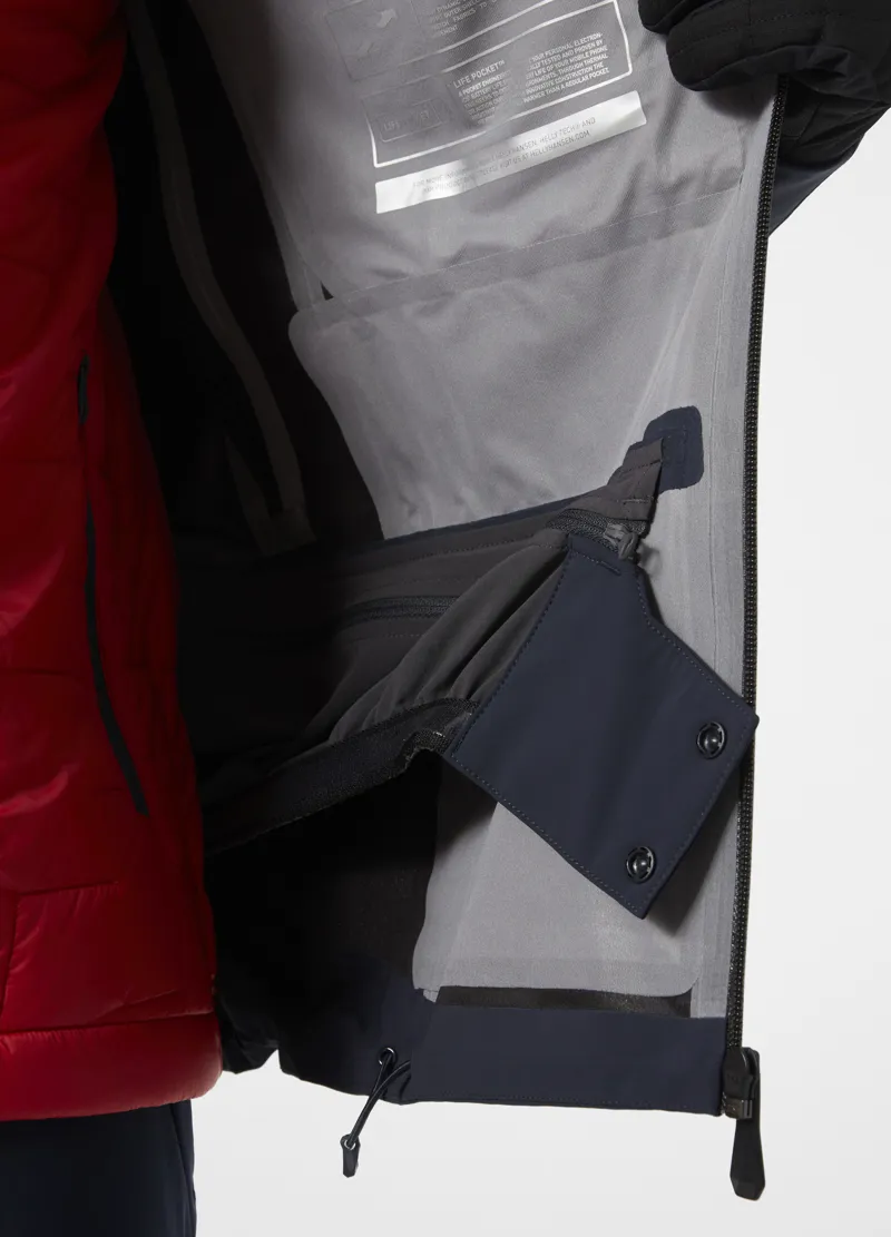 Helly Hansen Swift 3L Mens Shell Jacket - Navy Blue-2