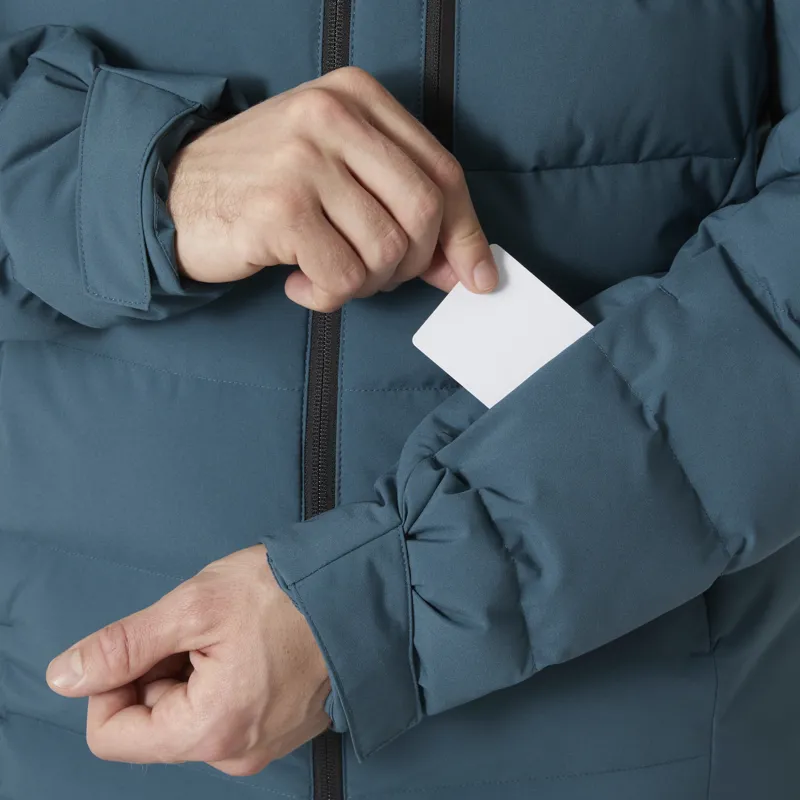 Helly Hansen Bossanova Mens Puffy Ski Jacket - Dark Creek Green-1