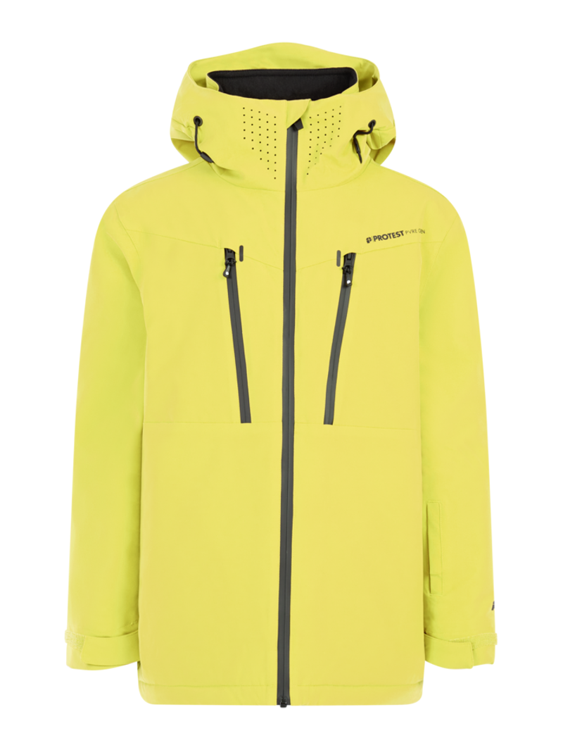 Protest Wixan Junior Ski Jacket - Lime Splash