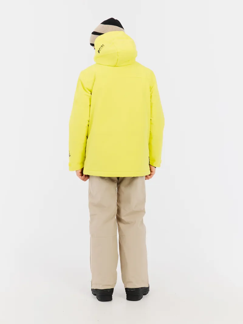 Protest Wixan Junior Ski Jacket - Lime Splash-1