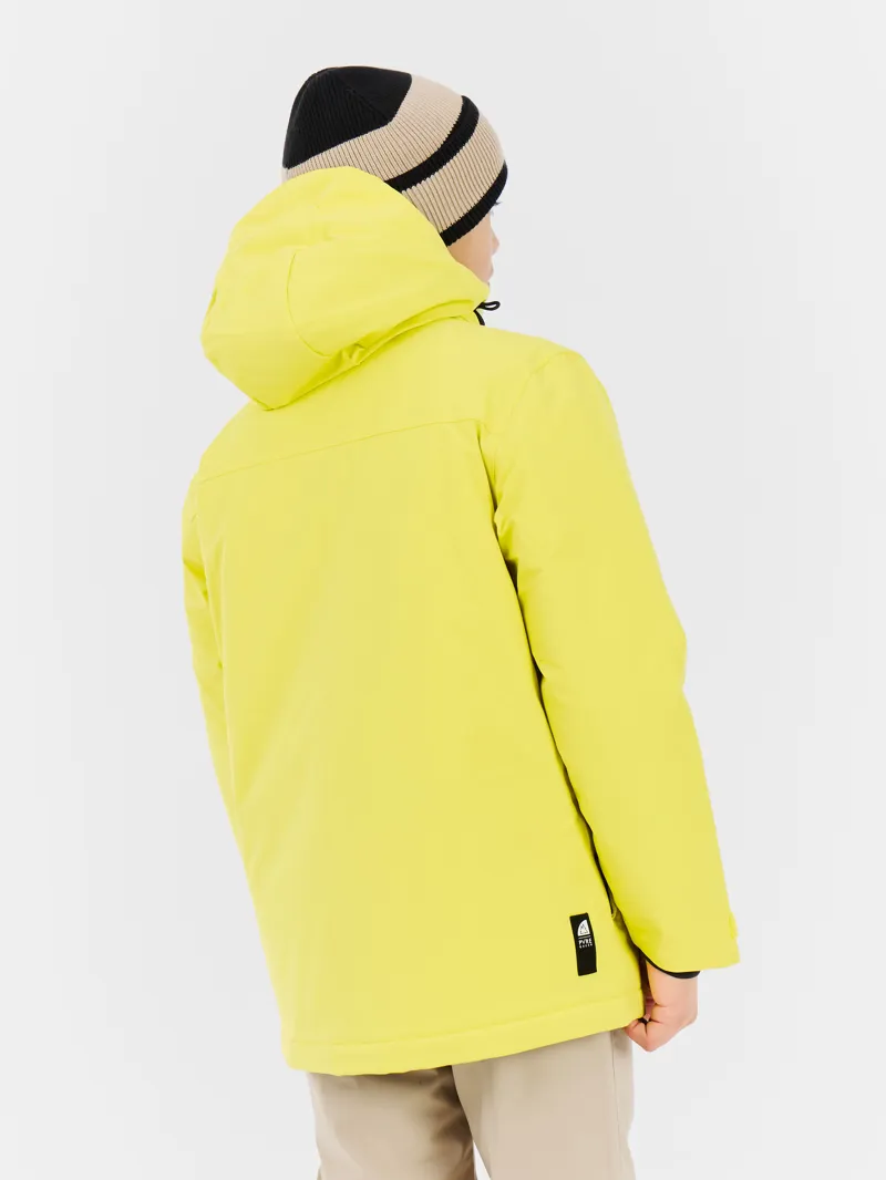 Protest Wixan Junior Ski Jacket - Lime Splash-2