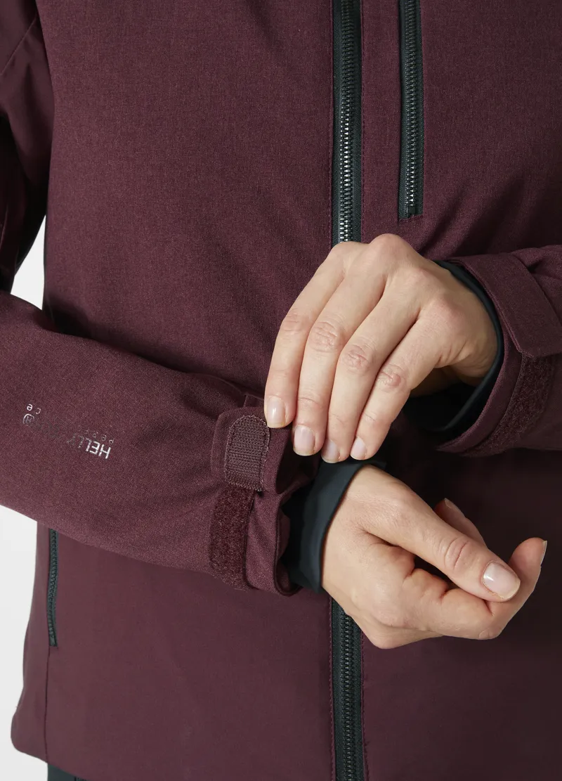 Helly Hansen Valdisere Womens Ski Jacket - Hickory-3