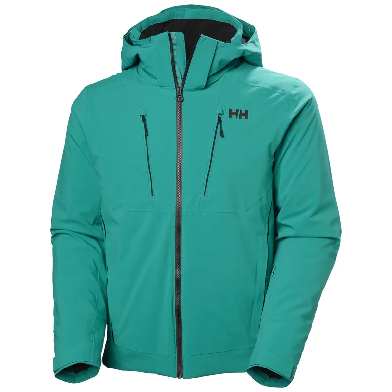 Helly Hansen Alpha 4.0 Mens Ski Jacket - Signal Green