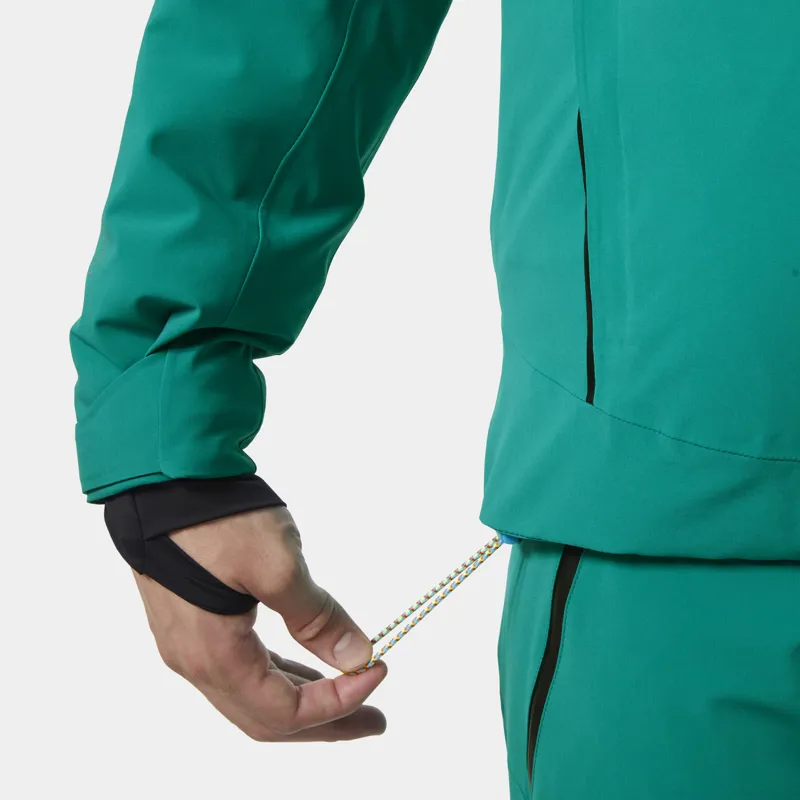 Helly Hansen Alpha 4.0 Mens Ski Jacket - Signal Green-3