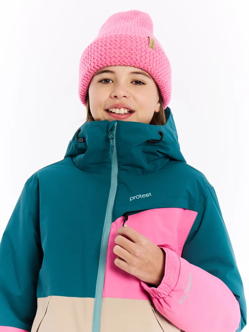 Protest Pippa Junior Ski Jacket - Rainstorm Blue-3