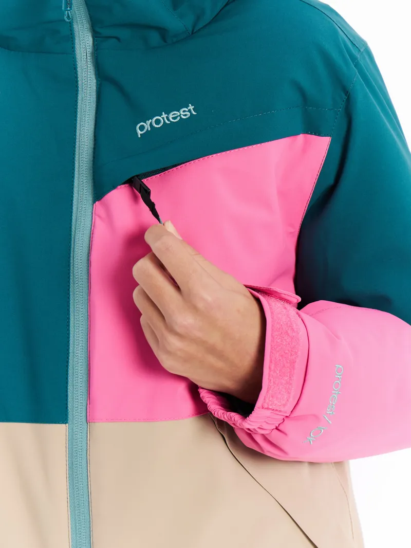Protest Pippa Junior Ski Jacket - Rainstorm Blue-4