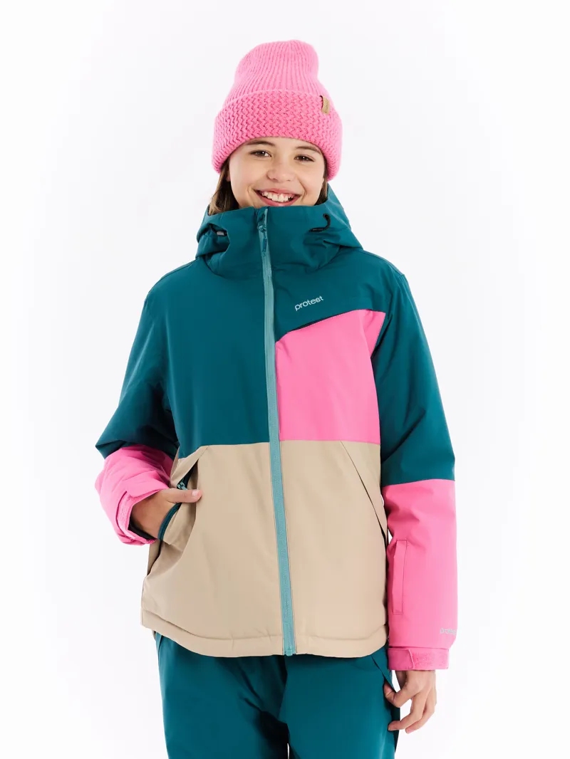 Protest Pippa Junior Ski Jacket - Rainstorm Blue-1