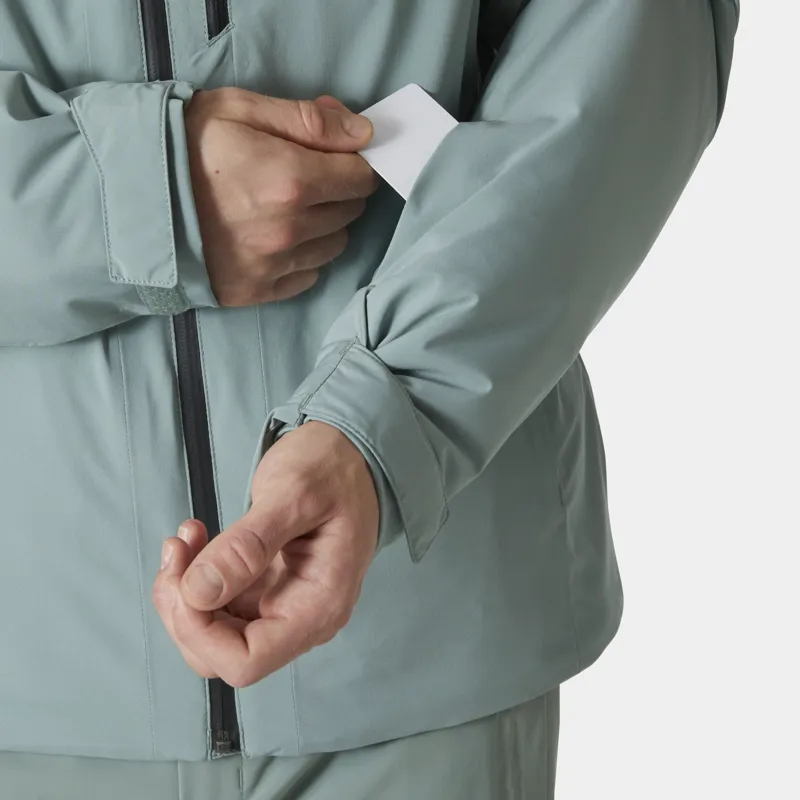 Helly Hansen Carv Lifaloft 2.0 Mens Ski Jacket - Cactus Green-2