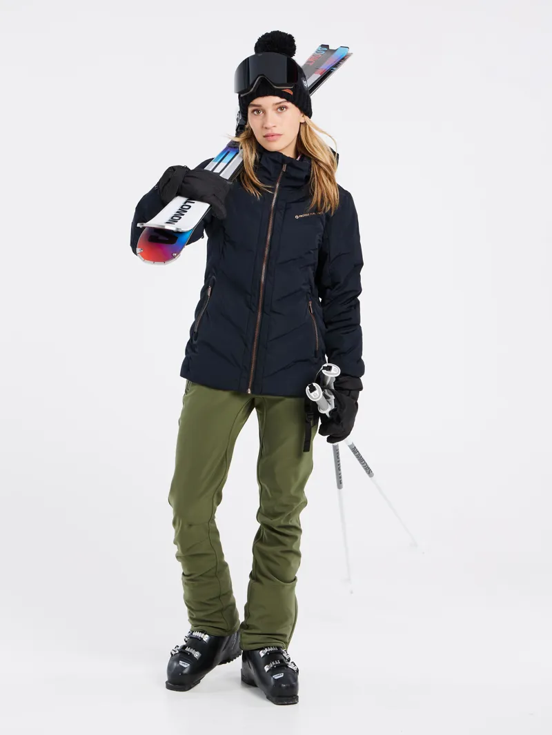Protest Artssu Womens Ski Jacket - Black-5