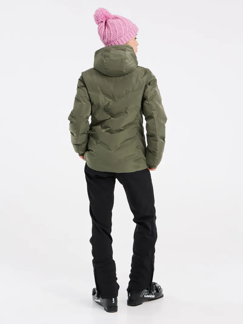 Protest Artssu Womens Ski Jacket - Botanic Green-3