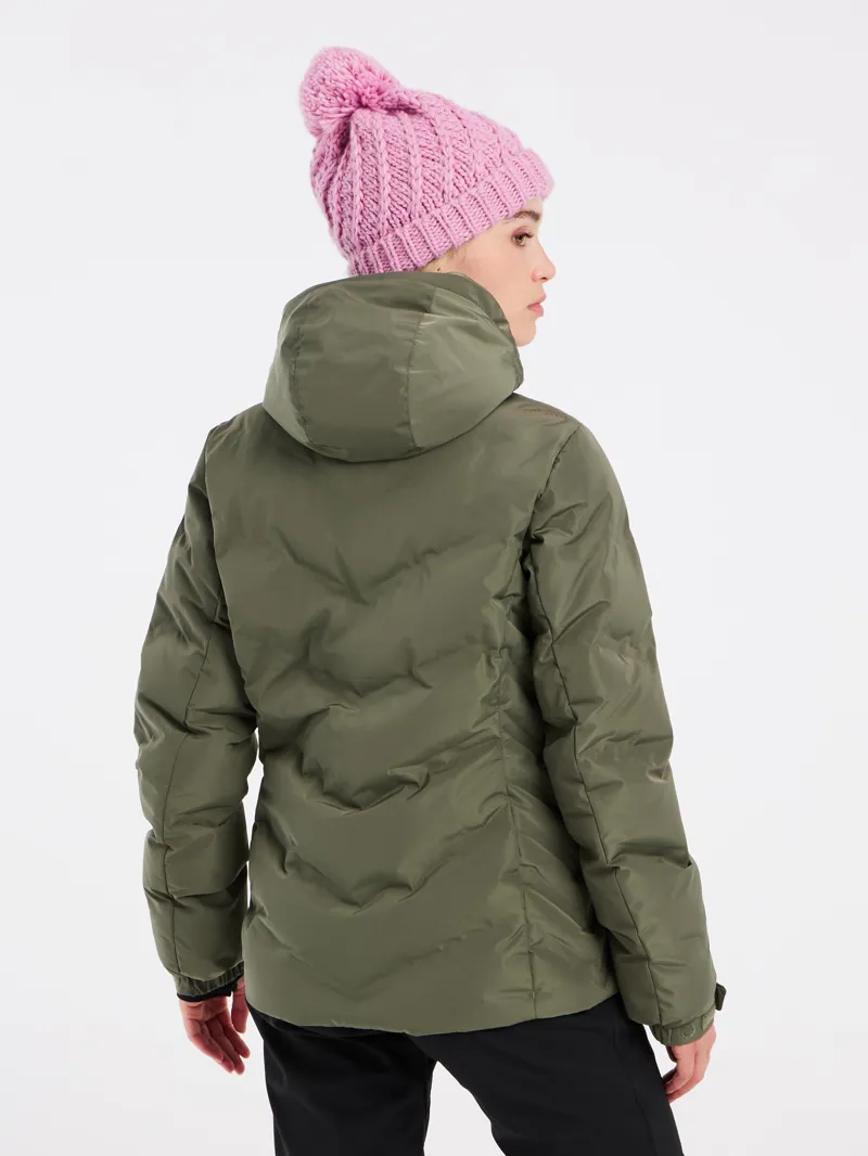 Protest Artssu Womens Ski Jacket - Botanic Green-2