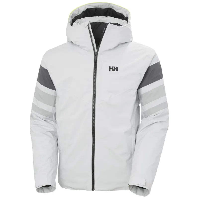 Helly Hansen Panoramic Mens Ski Jacket - Grey Fog