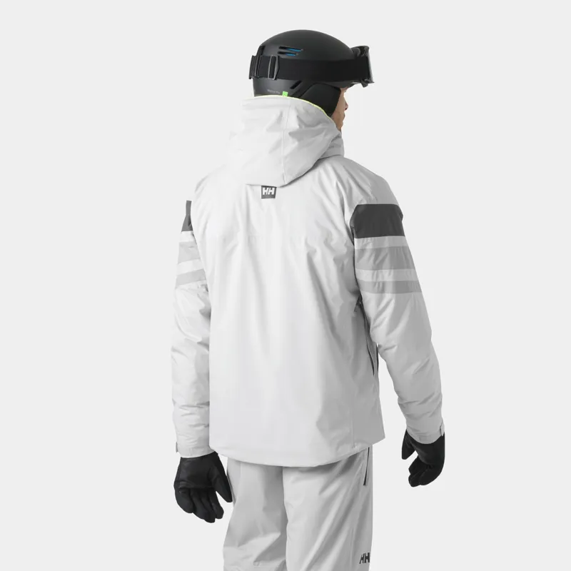 Helly Hansen Panoramic Mens Ski Jacket - Grey Fog-4