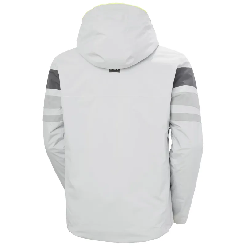 Helly Hansen Panoramic Mens Ski Jacket - Grey Fog-1