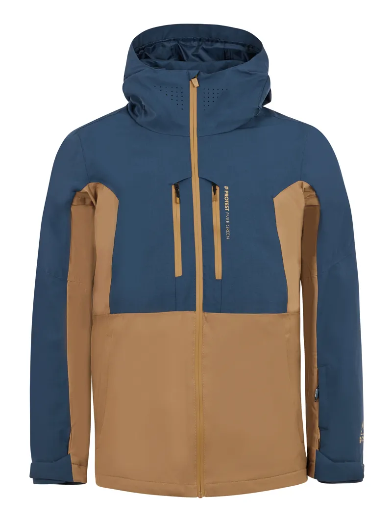 Protest Barent Mens Ski Jacket - Blue Nights