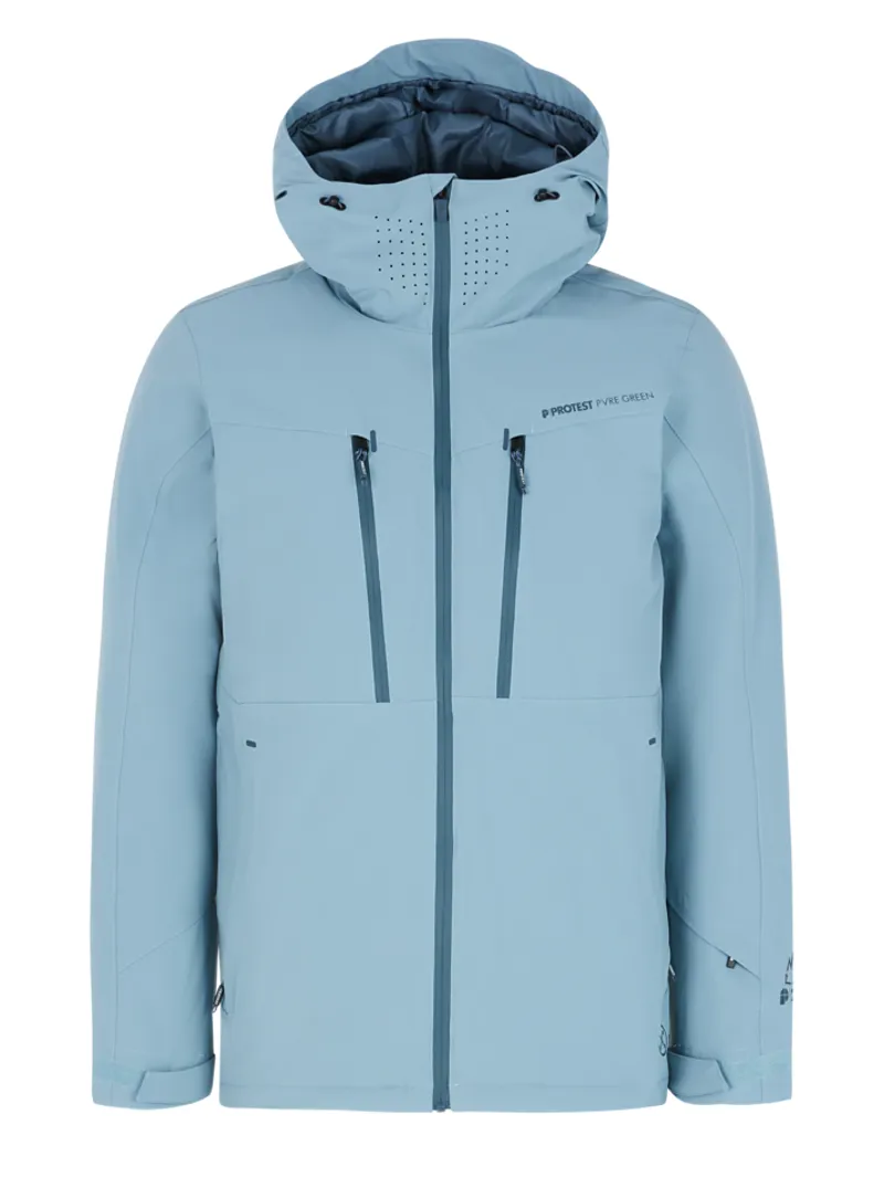 Protest Timothy Mens Ski Jacket - Steel Blue