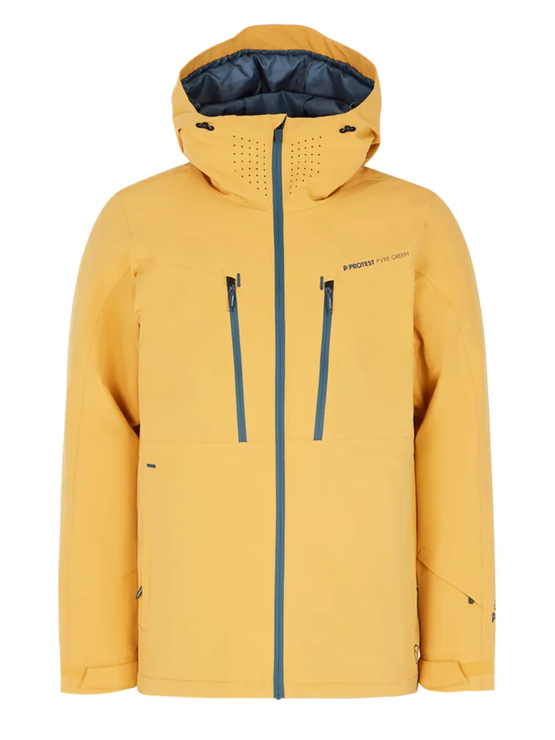 Protest Timothy Mens Ski Jacket - Cab Yellow