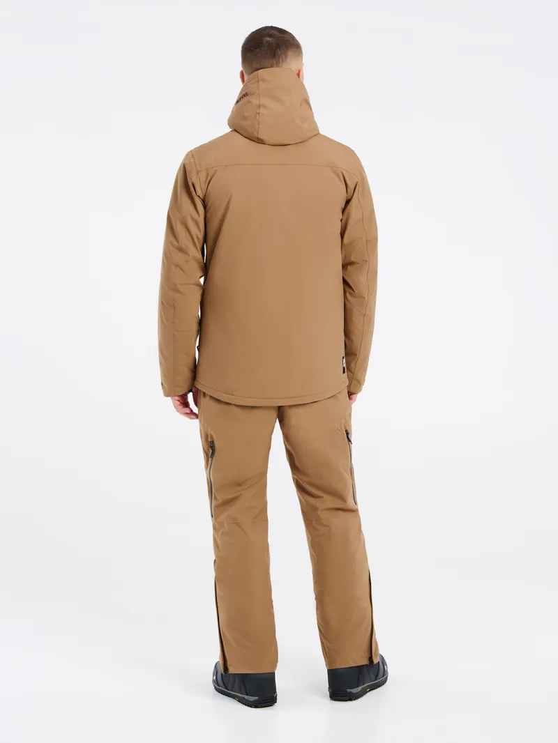 Protest Timo 2.0 Mens Ski Jacket - Sandy Brown-2