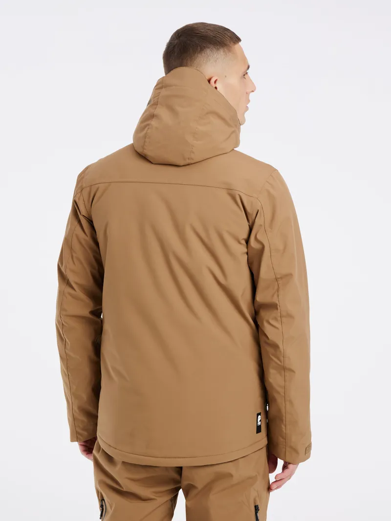 Protest Timo 2.0 Mens Ski Jacket - Sandy Brown-4