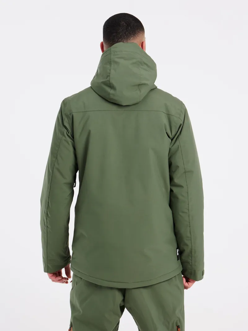 Protest Timo 2.0 Mens Ski Jacket - Thyme Green-4