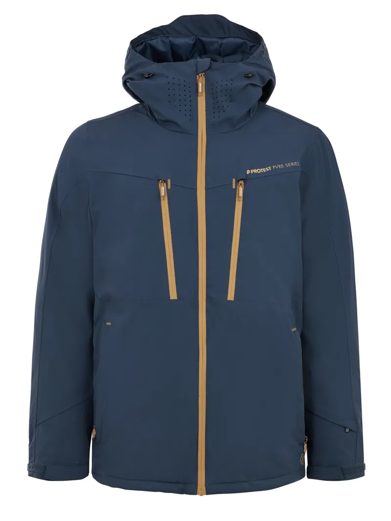 Protest Timo 2.0 Mens Ski Jacket Blue Nights
