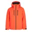 Protest Taupo Mens Ski Jacket - Orange Fire