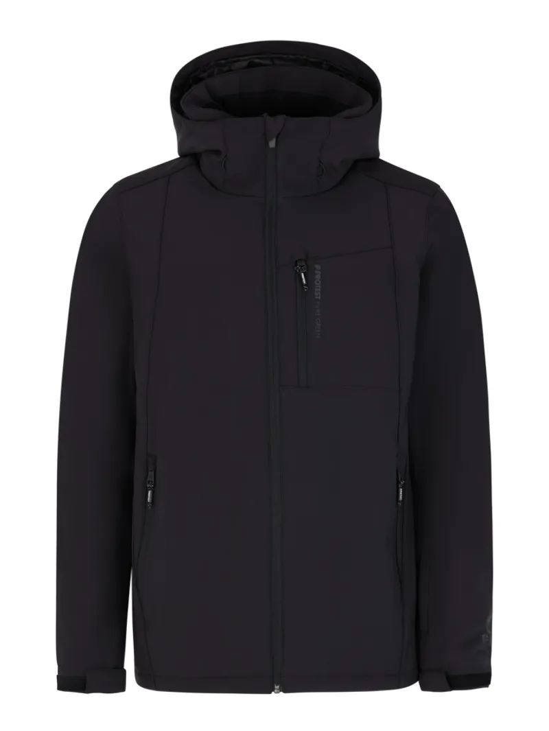 Protest Dustan Mens Ski Jacket - Black