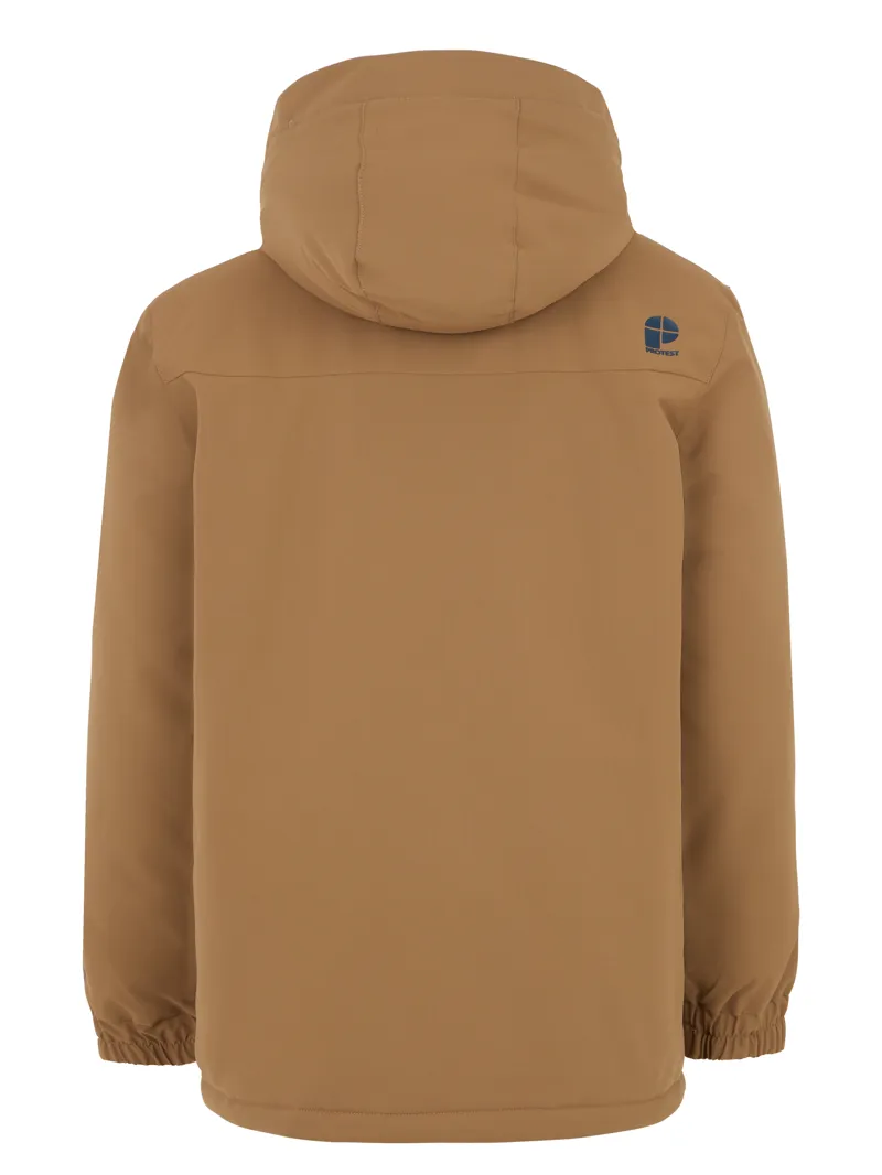Protest Flynty Junior Ski Jacket - Sandy Brown-1
