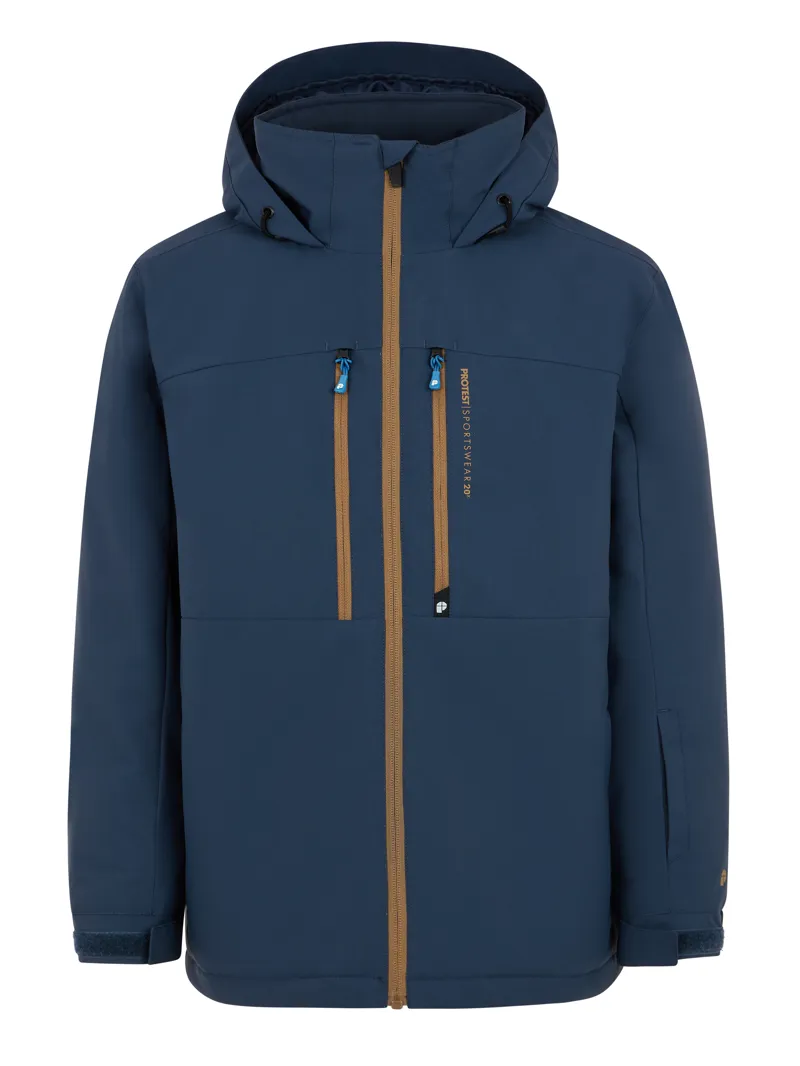 Protest Flynty Junior Ski Jacket - Blue Nights