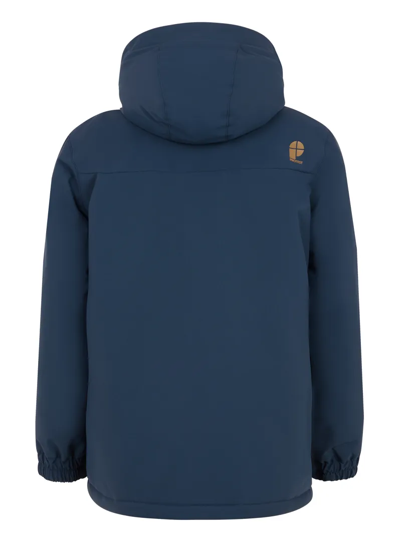 Protest Flynty Junior Ski Jacket - Blue Nights-1
