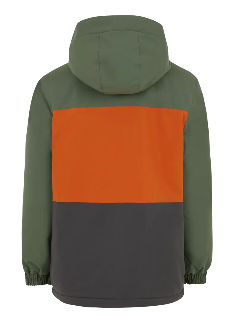 Protest Buzzard Junior Ski Jacket - Thyme Green-1